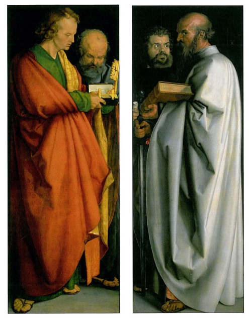 Albrecht Durer. The Four Apostles. 1526. Alte Pinakothek, Munich